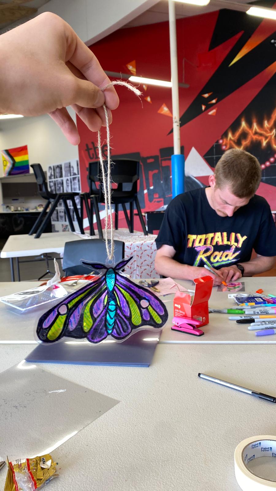 Creative arts and crafts activities